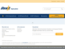 Tablet Screenshot of best-kopiersysteme.de